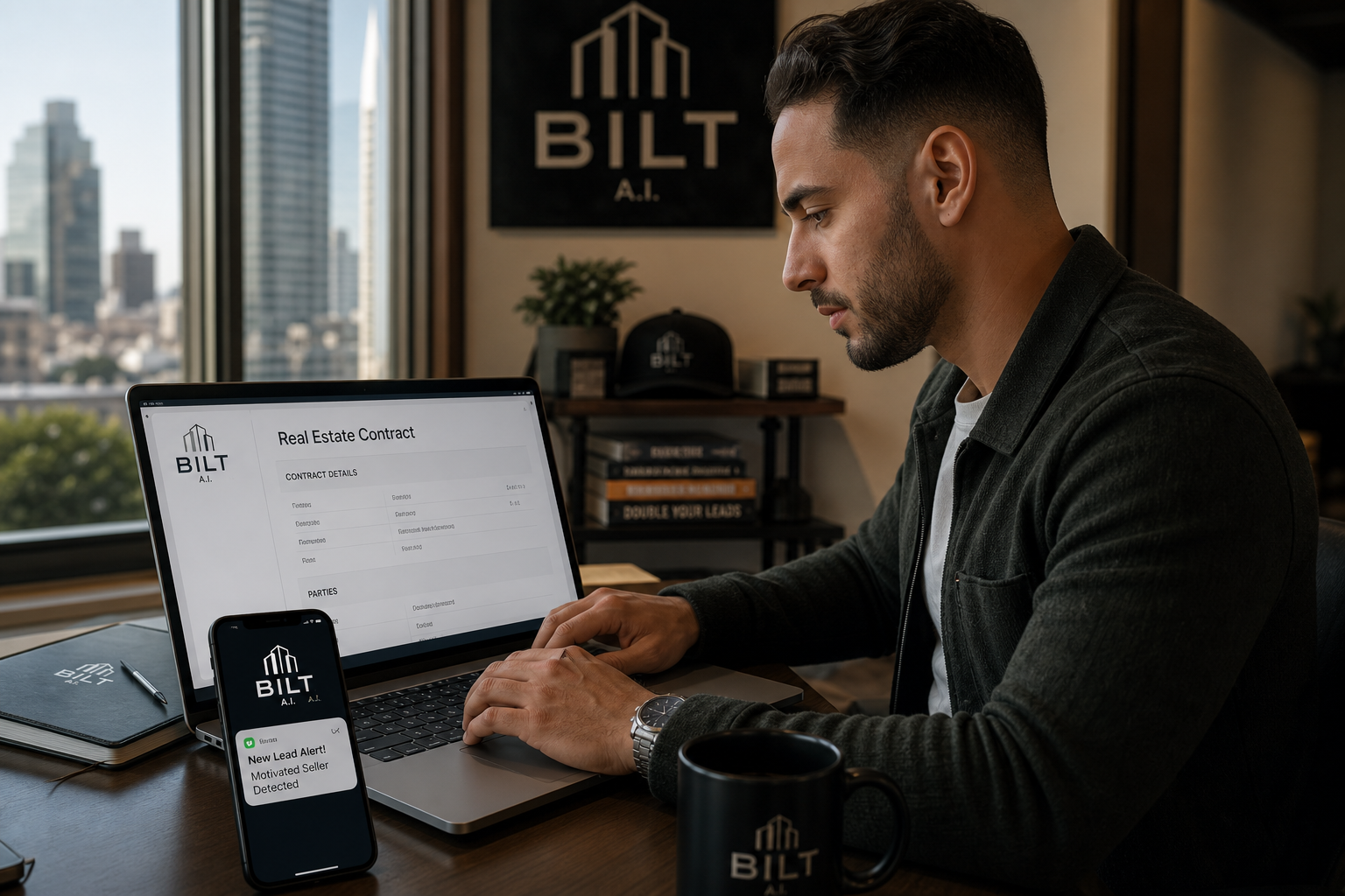 Automated Contract Generation for Real Estate Deals